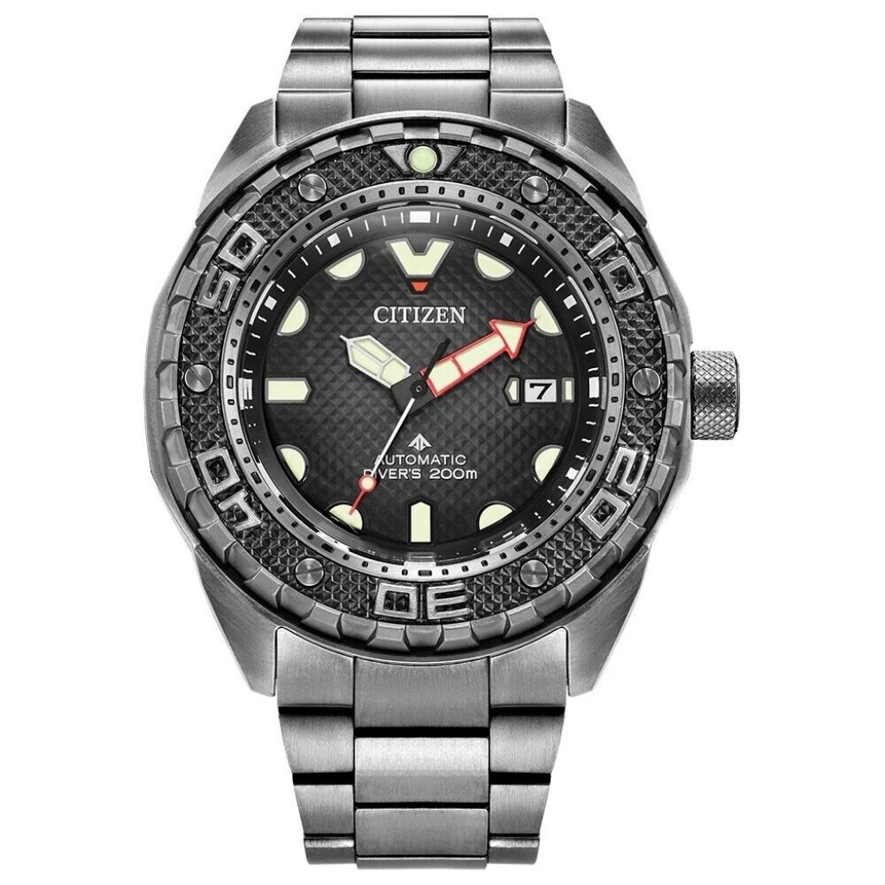 Citizen Promaster Automatic Dive Men's Grey Super Titanium Watch